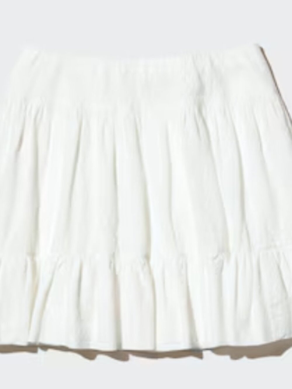 Uniqlo SeerSucker mini skirt
